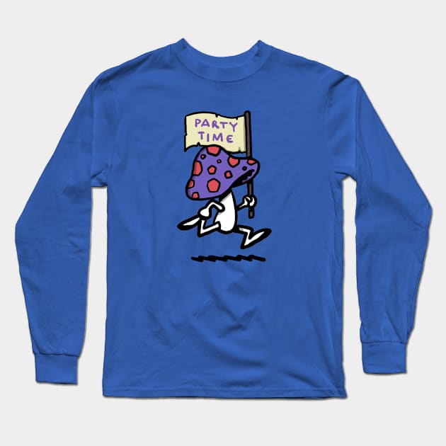 party time Long Sleeve T-Shirt by Lambdog comics!